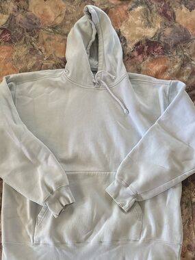 Light blue Pullover Hoodie Sweatshirt
